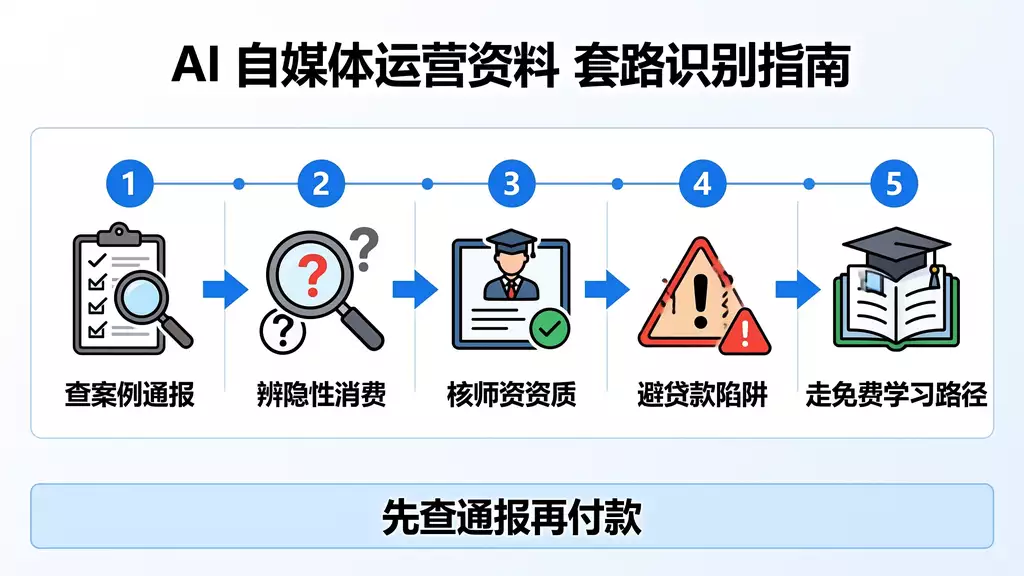 要礼物撩大哥台词 AI自媒体运营资料套路识别 | 警方通报案例与五步辨别法
