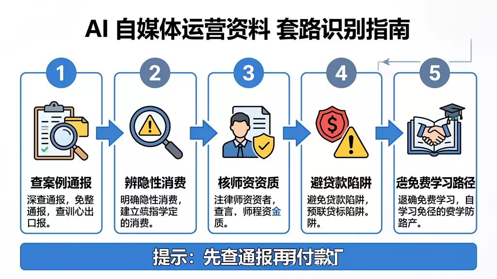娱乐主播基础必学话术技巧 AI自媒体运营资料套路识别 | 警方通报案例与五步辨别法