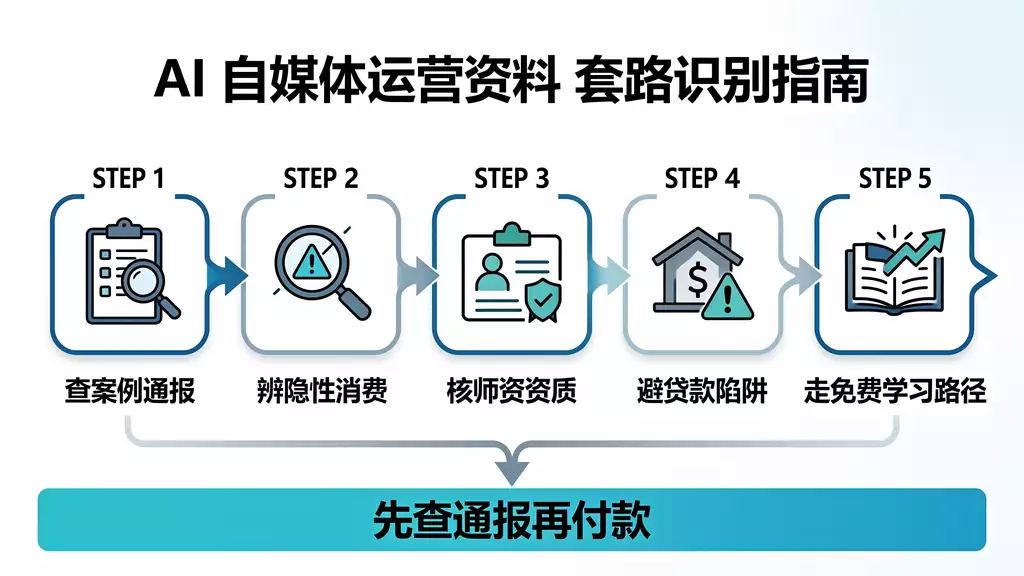 直播PK话术 AI自媒体运营资料套路识别 | 警方通报案例与五步辨别法