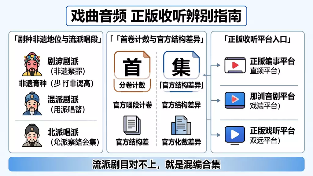 越剧 243 正版收听渠道 + 盗版引流页风险辨别