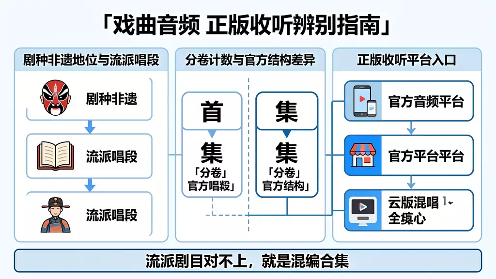 越剧 465 正版收听渠道 + 盗版引流页风险辨别