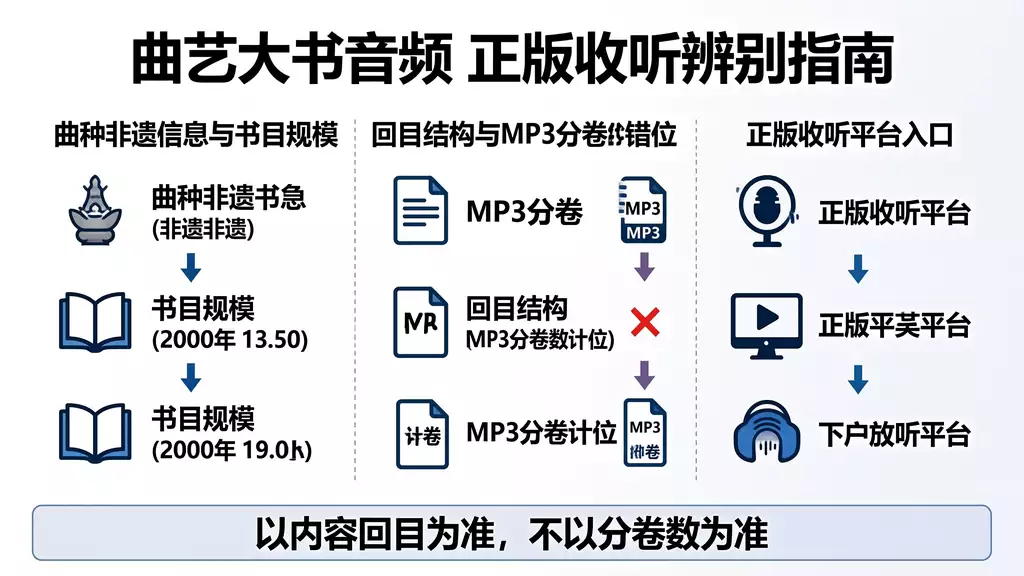 河南坠子《拉荆笆》全剧 正版收听渠道 + 盗版引流页风险辨别