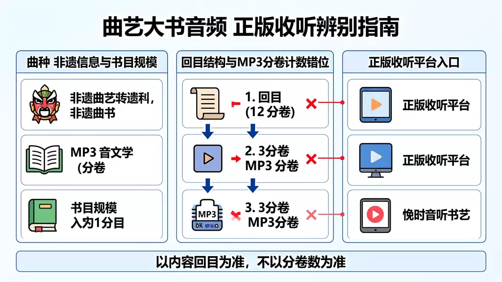 河南坠子《王莽赶刘秀》音频版 正版收听渠道 + 盗版引流页风险辨别