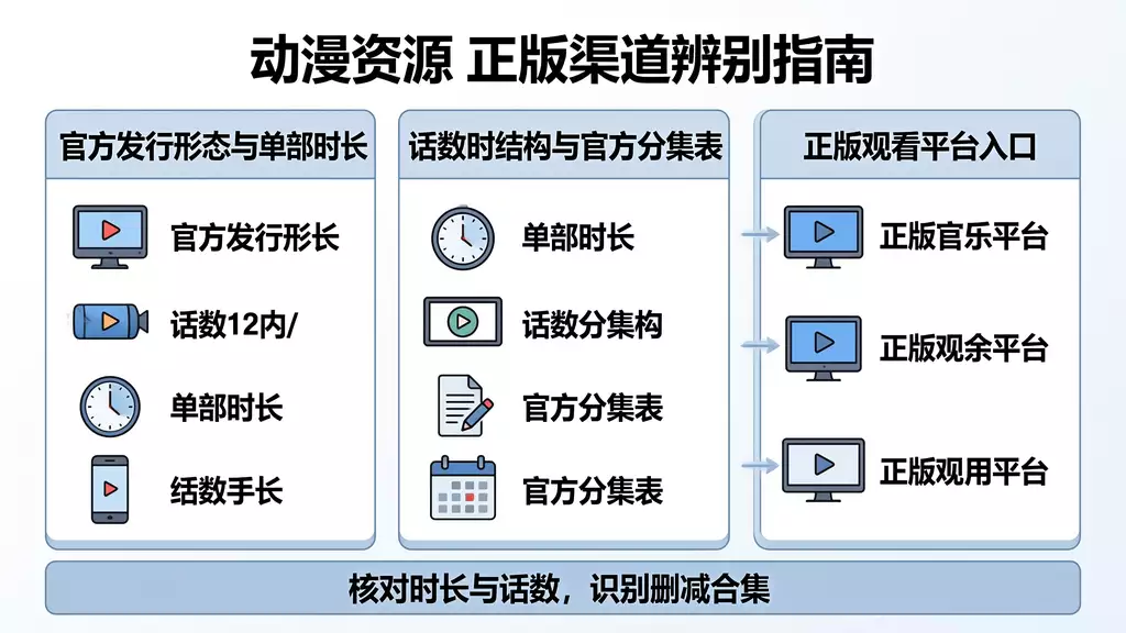 TV 动漫资源下载 真伪识别 + 正版观看渠道指南