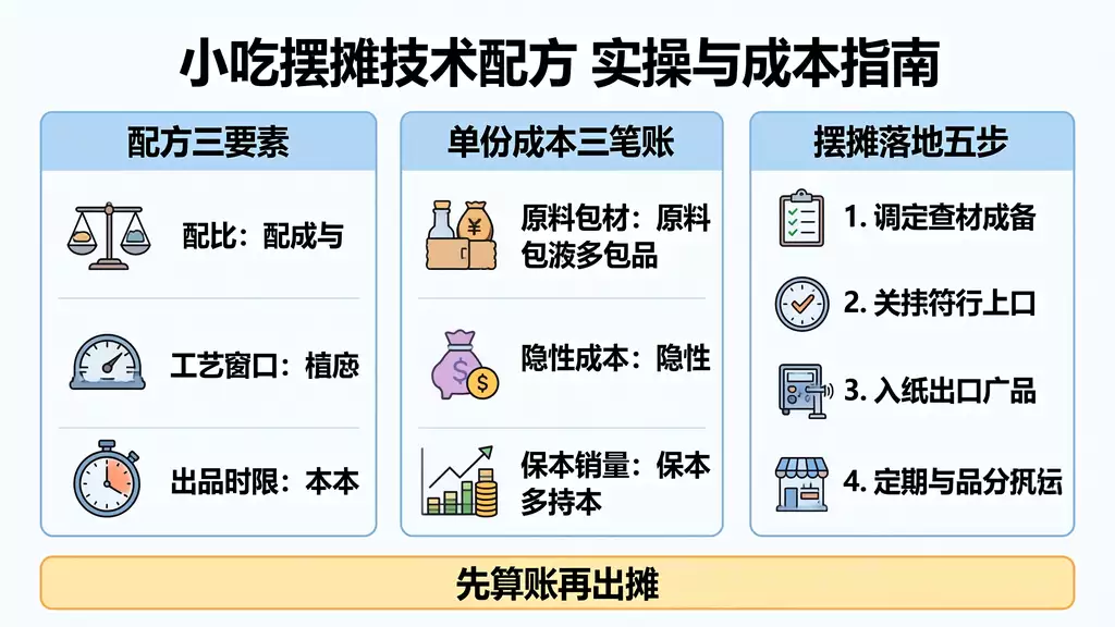02_香酥萨琪玛《比例》小吃摆摊技术配方视频教程下载 创业资料分享（附实操要点与常见问题）